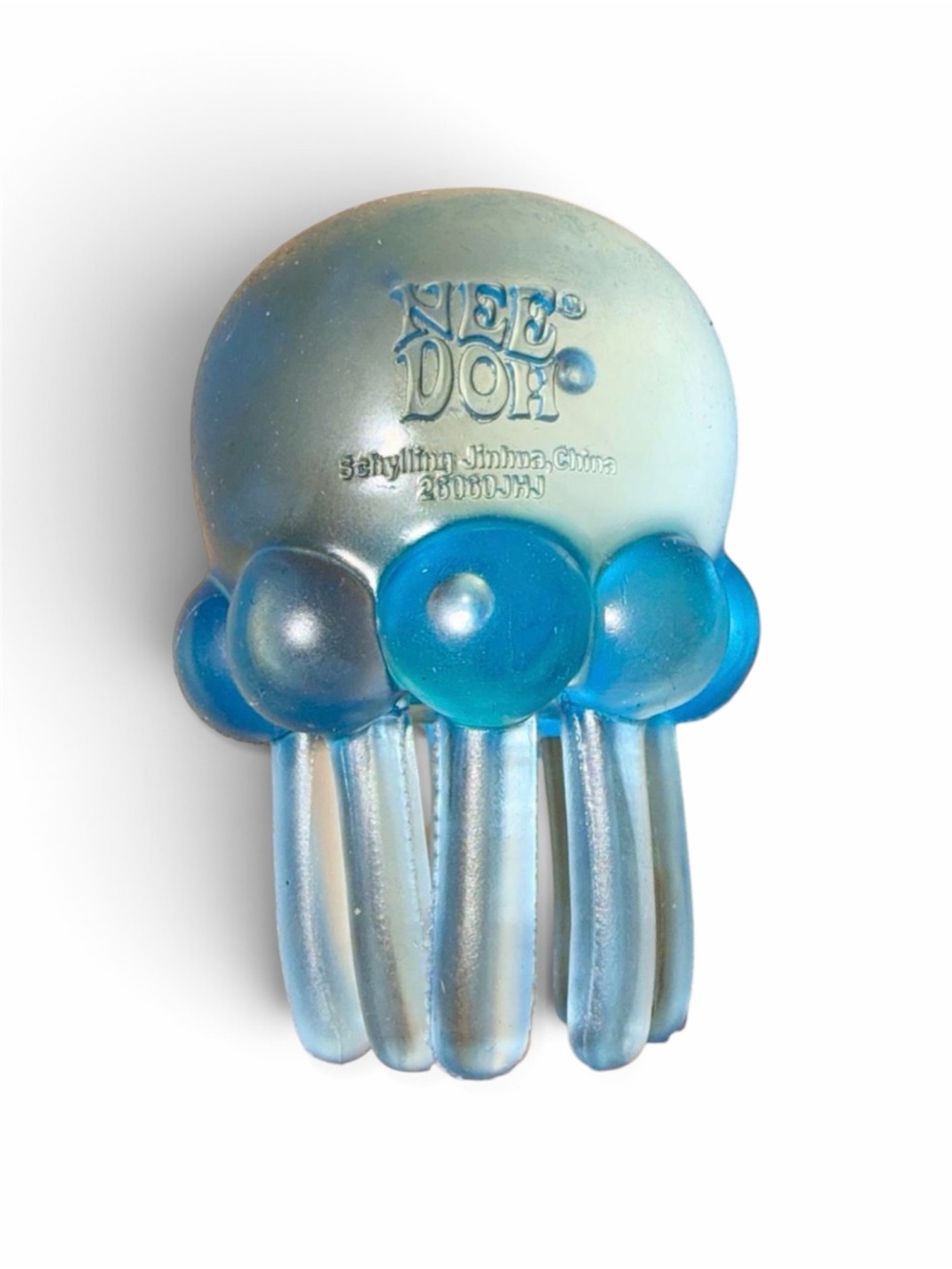 Needoh blue mini jelly squish from advent calendar